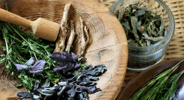 Behandlung von Psoriasis mit Hausmitteln.